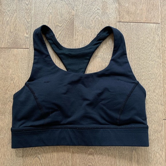*SOLD* LULULEMON Circuit breaker bra black size 4 - Picture 4 of 14